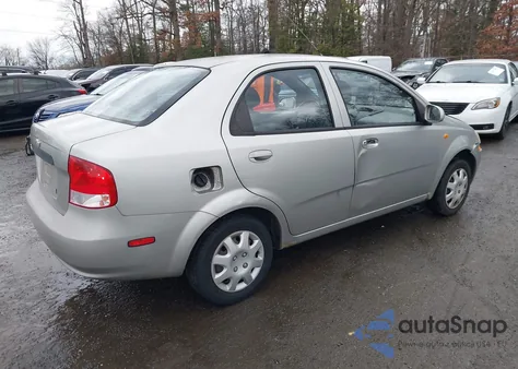 2004 Chevrolet Aveo из США, поврежденный, VIN KL1TD52684B169362